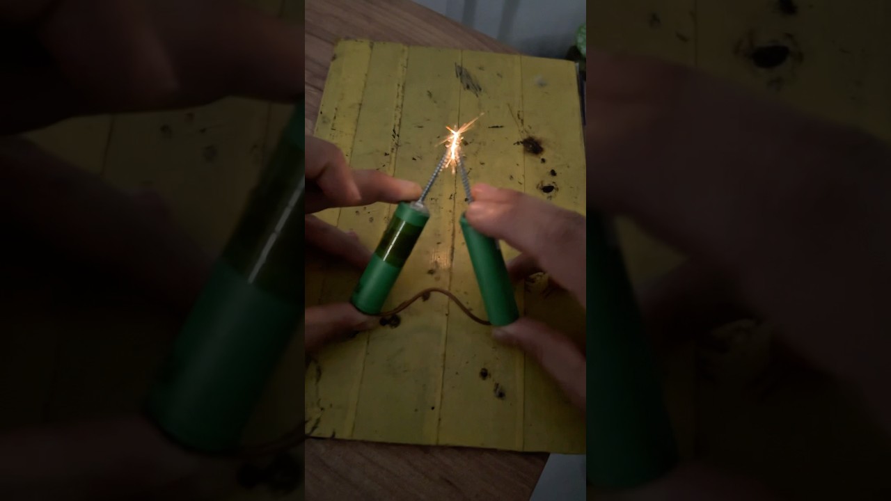 2 Pil İle Punta Makinesi Yapmak mı ? Pratik Denemeler