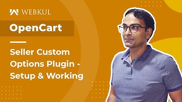 OpenCart Multi Vendor Custom Options Plugin - Working