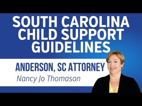 South Carolina Child Support Guidelines | Child Support Lawyer Anderson SC | 864-226-7222