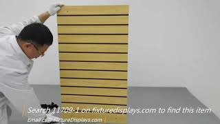 11709 1NEW 24x40 slatwall panel wall mount with holes garage wall organizer merchandiser store fixtu