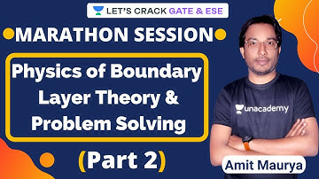 L2: Special Class on Physics of Boundary Layer Theory and Problem Solving | GATE, ESE | Amit Maurya