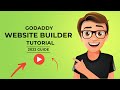 GoDaddy Website Builder Tutorial 2022 [How To Build A Website On GoDaddy]