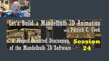 TS1.24 - Continuing the design of our graphic, formula iterations - Mandelbulb3D Tutorial Series 1
