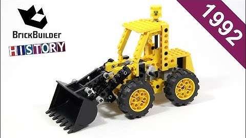 Lego Technic 8828 Front End Loader - 1992 - BrickBuilder History