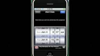 Application Release: HWPlanner, A homework planner with alarm feature! screenshot 4