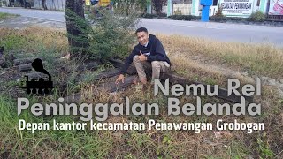 Nemu Rel Pas Di Penawangan  Jalur Percabangan Rel Kereta Api Demak  Purwodadi