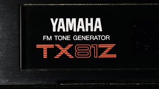 YAMAHA TX81Z (1987) Digital Synthesizer - No Talking Demo