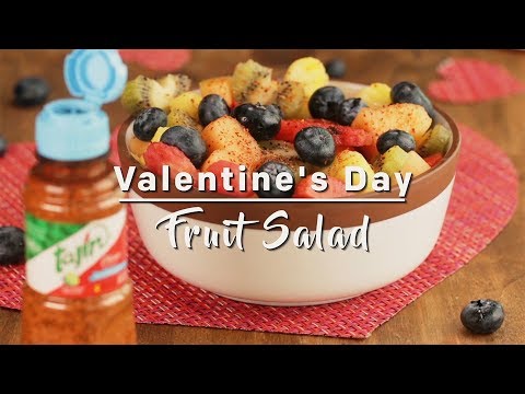 Tajin Valentine's Fruit Salad