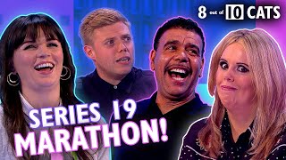 4 hour MARATHON of 8 Out of 10 Cats Season 19! | 8 Out of 10 Cats