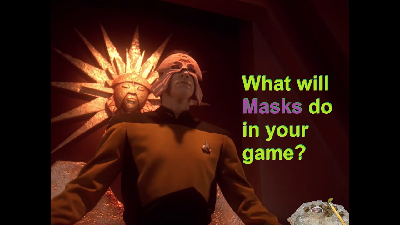 How to use the plot elements of Star Trek: TNG's Masks (7x17) in a TTRPG