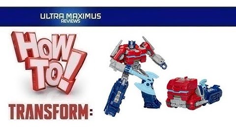 🔥 How to Transform Optimus Prime / Orion Pax | Transformers ONE