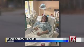Woman crossing Glenwood Ave is injured by hit-and-run driver in Raleigh