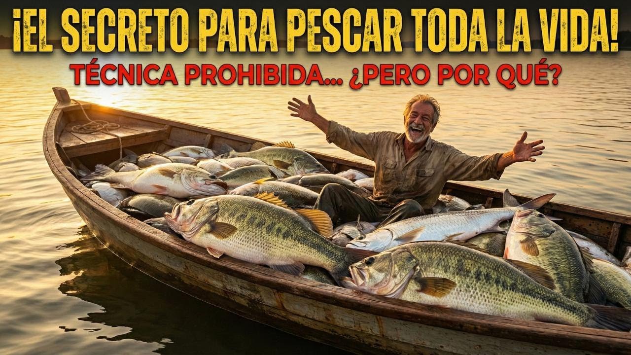 El secreto para pescar toda la vida — técnica prohibida en muchos lugares, ¿pero por qué?