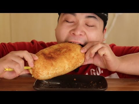 'Big size Rainbow Hot Dog' Mukbang~!! Real Sound Social Eating Mukbang (Eating show)