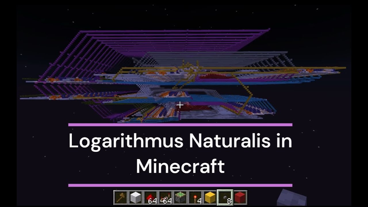 [MINECRAFT] Trigonometry was not enough. Natural logarithm calculator ...