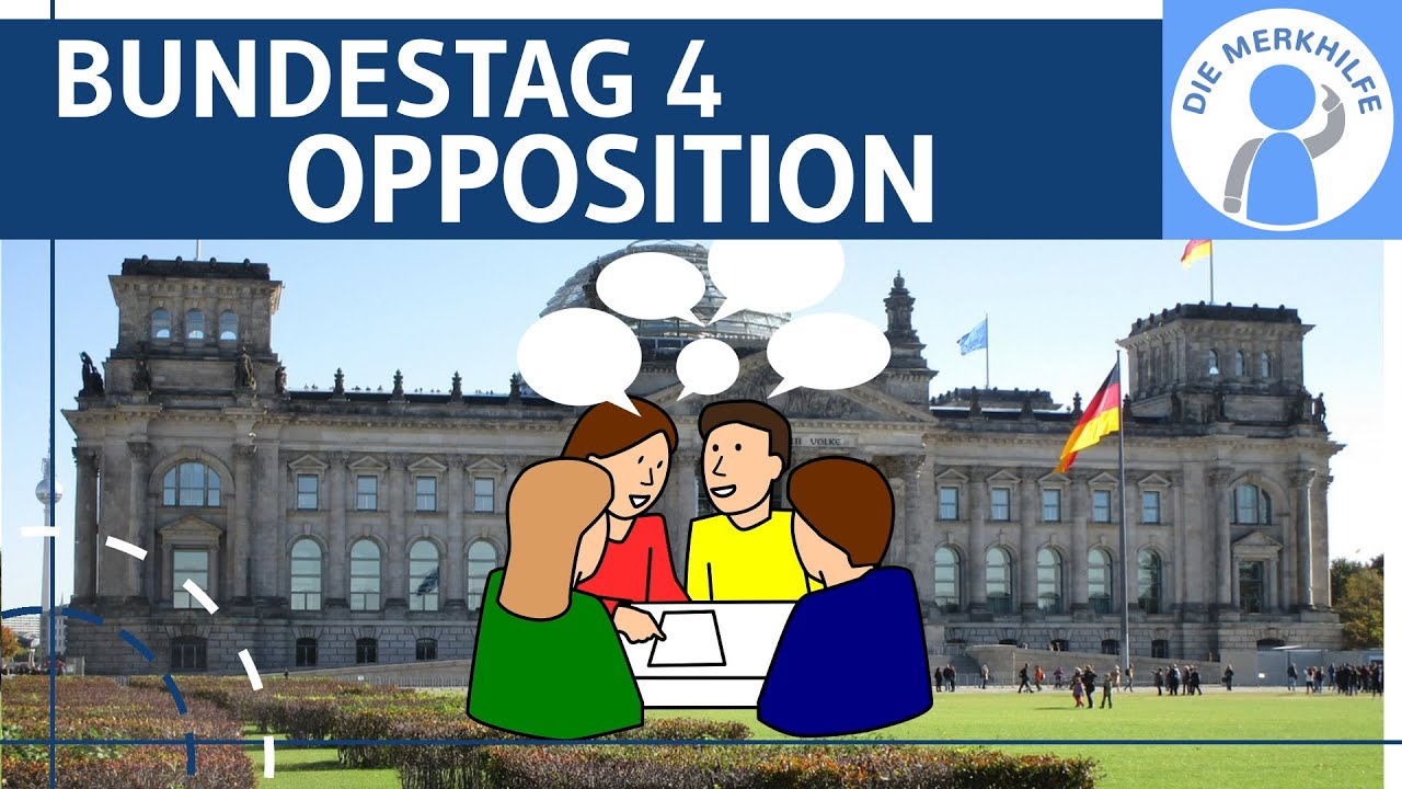 Was Ist Eine Opposition Einfach Erklärt Bundestag 4 - Opposition, Kontrollmechanismen, Regierungsmehrheit