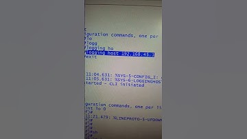 How to Configures syslogs server in Router #cisconetworks #networkdiscovery #networkconfiguration