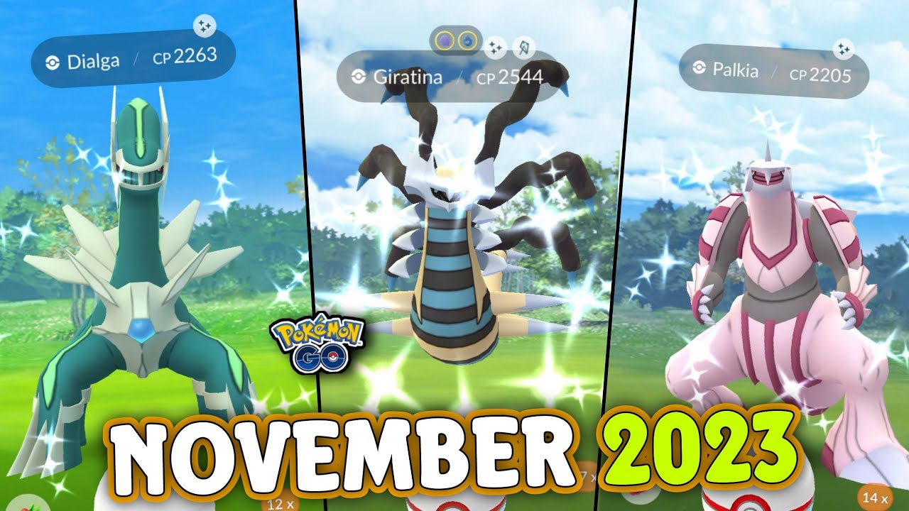 Upcoming November Month Legendary Pokemon in Pokemon Go 2023