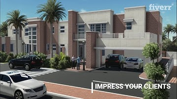 Fiverr gig Architectural 3D walkthrough animation | modeling and rendering | UAE