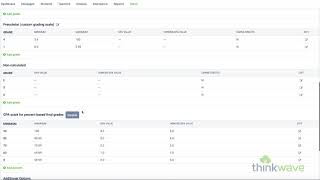 Setup Grading Thinkwave 3.0