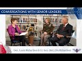 Cmist conversations with senior leaders with generals laura and jim richardson