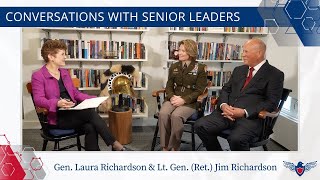 CMIST Conversations with Senior Leaders with Generals Laura and Jim Richardson