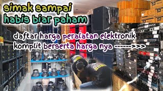 kebutuhan sound system terlengkap harga promo hanya di - HARCO ELEKTRONIK JOGJA