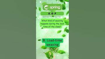 How Well Do You Know   Spring AOP ? Find Out Now!  @Spring AOP #quiz #springsecurity #springboot