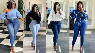 Latest Jeans Trends for ladies; Elegant Jeans for 2024