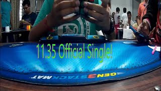 11.35 Official 3x3 Single!