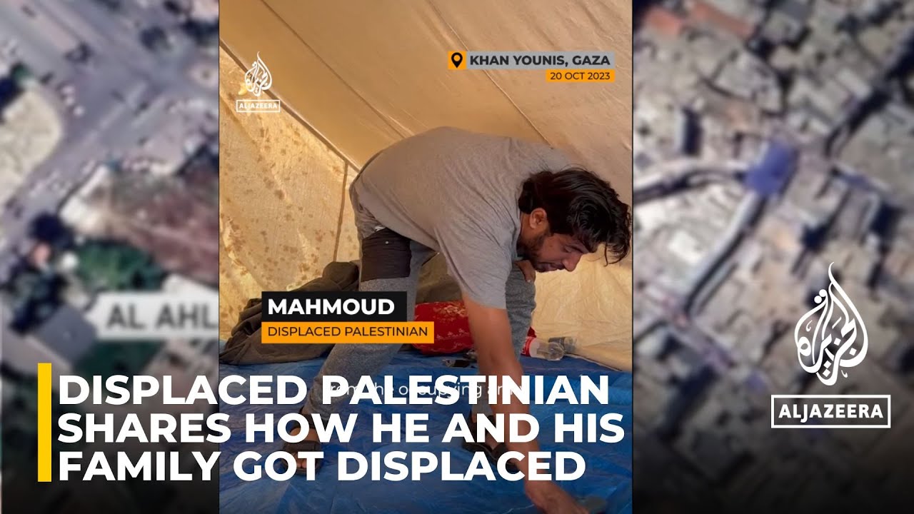 نازح فلسطيني يروي كيف نزح هو وعائلته