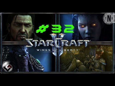 Starcraft 2 Wings of Liberty: Walkthrough [HD] - Part32: Whispers of Doom [Hard Achievements]