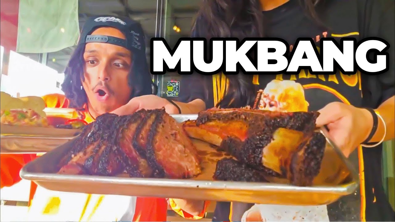 Agent & Cinna DEVOUR some Texas BBQ