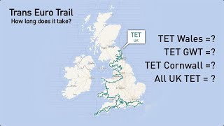 How many days does the Trans Euro Trail take? (UK TET)