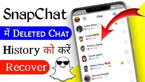 SnapChat me Delete Message kaise dekhe || SnapChat chat history Recovery hindi || Chat recovery