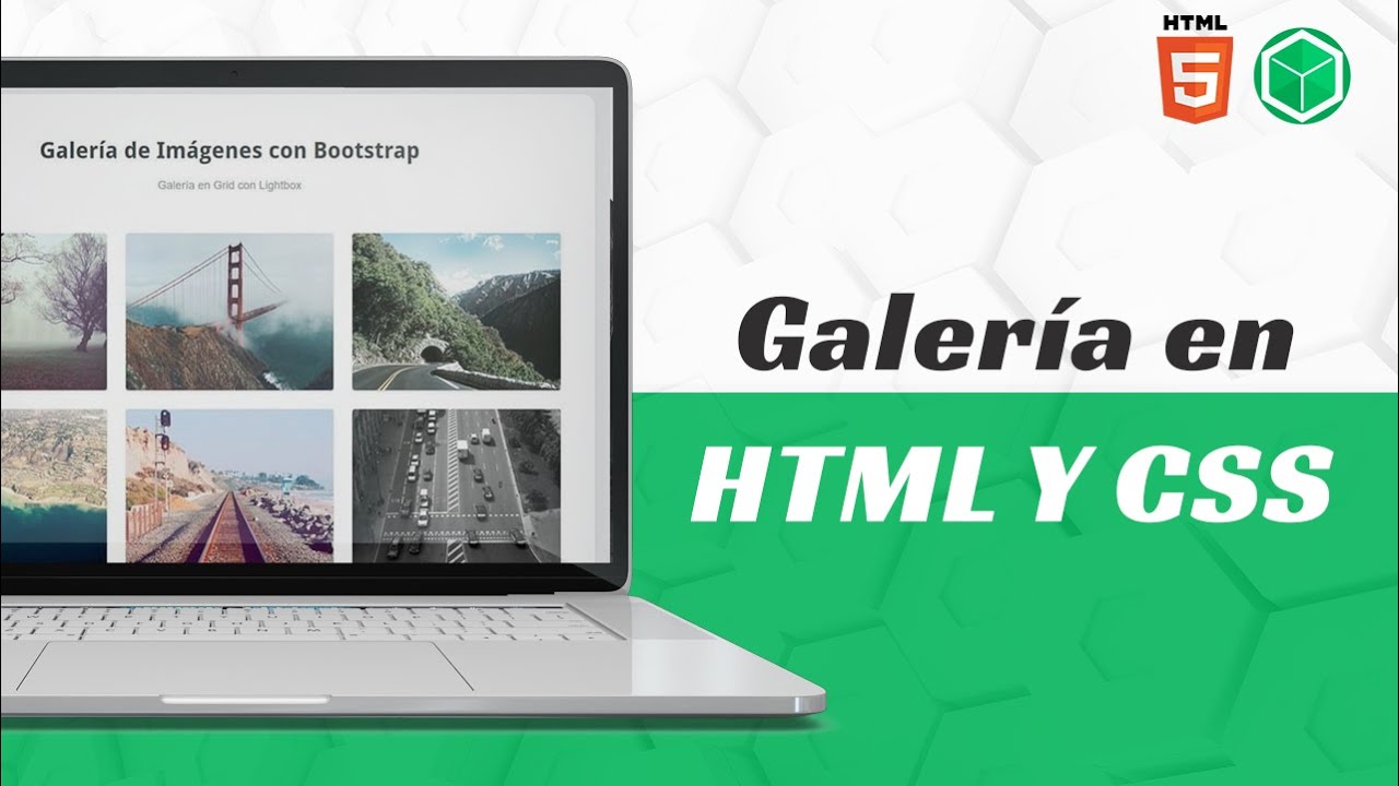 AGREGA una GALERÍA en HTML Y CSS en tu PÁGINAS WEB 🥇 - YouTube