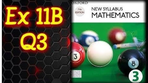 Q3 || Ex-11B || D3 || Congress and similarity test ||  in Urdu Hindi