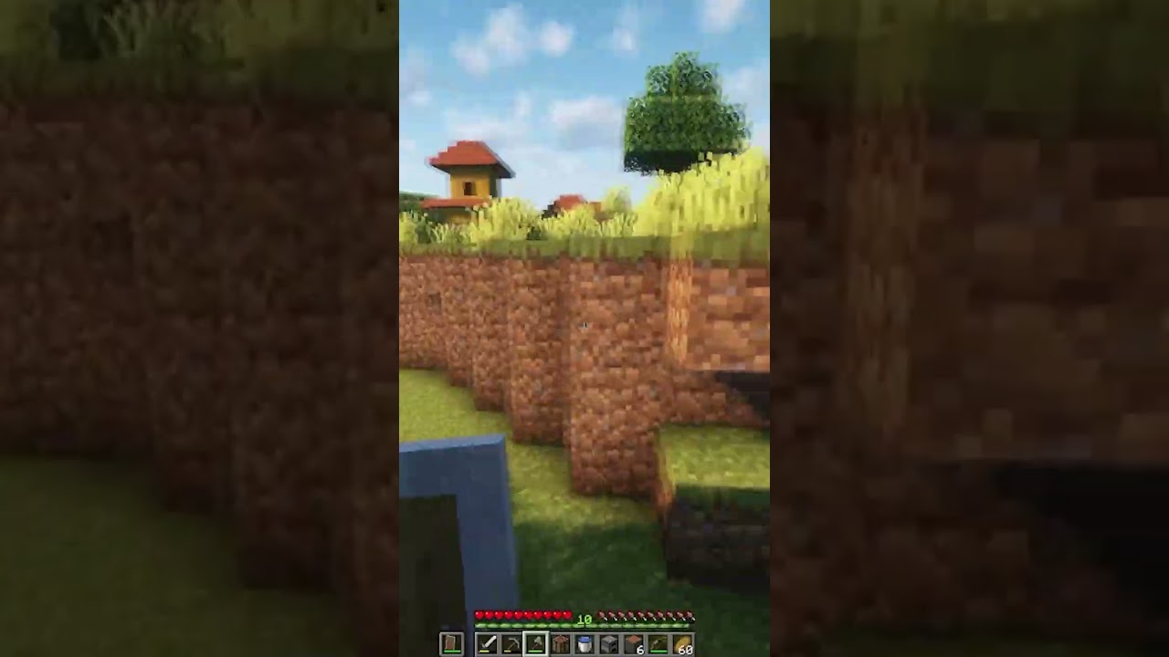 DONT MAKE EYECONTACT  #minecraft #100days  #creepy #horrorcraft  #fromthefog #memes #wendigos