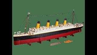 IT'S BEEN 84 BRICKS... - Building LEGO Titanic (Part 2) - ZaktallicA LIVE!
