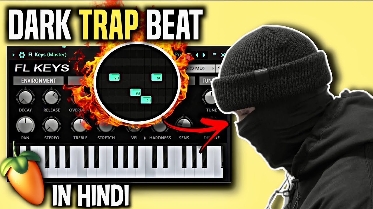 How to Make Dark Trap Beat in FL Studio with Stock Plugins in (Hindi ...