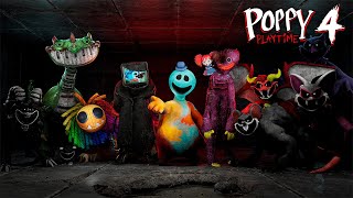 Poppy Playtime: Chapter 4 - FULL Gameplay + ENDING (ALL NEW BOSSES)