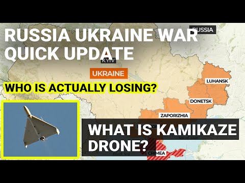 Russia Ukraine war quick update | What is Kamikaze drone | Geopolitics