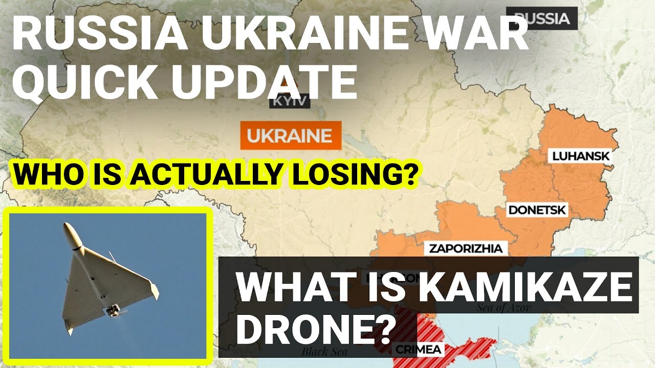 Russia Ukraine war quick update | What is Kamikaze drone | Geopolitics