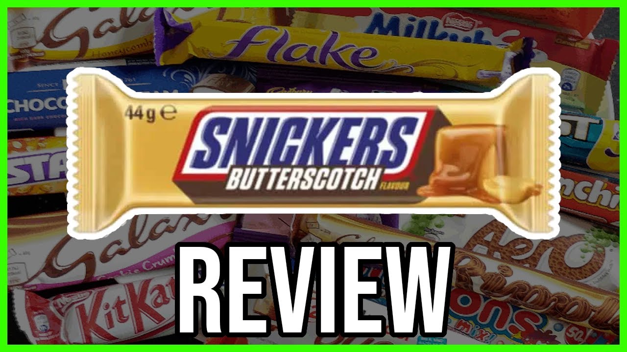 Snickers Butterscotch Review