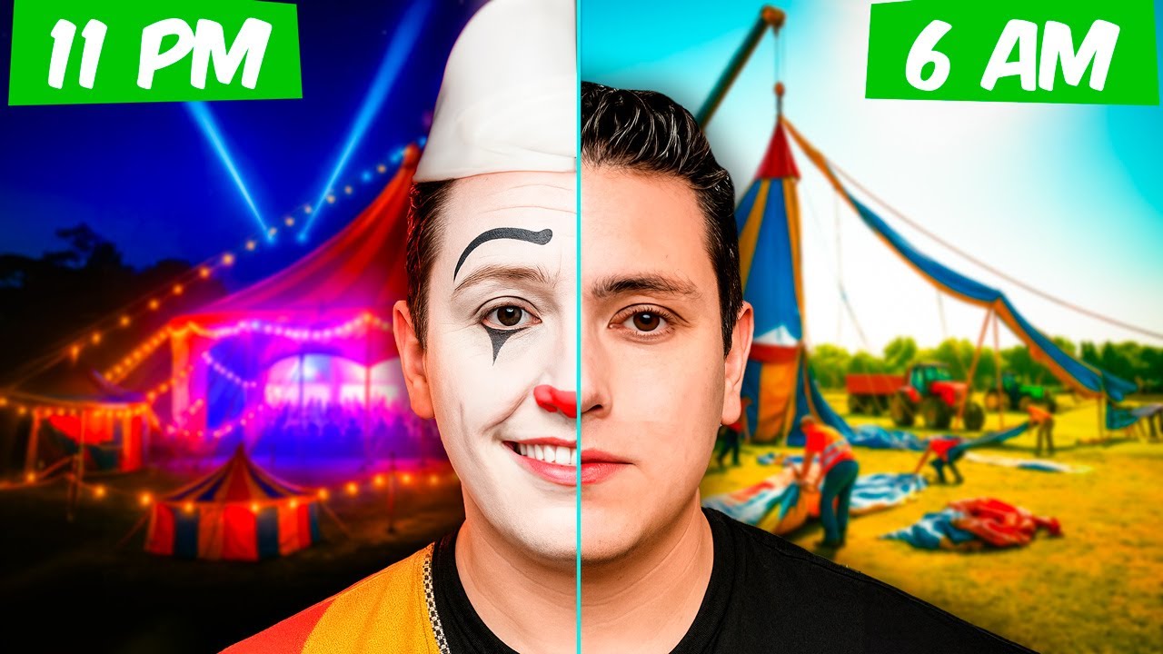 Un dia con el Payaso y Dueño de un Circo