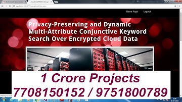 Privacy Preserving And Dynamic Multi Attribute Conjunctive Keyword Search Over Encrypted Cloud Data