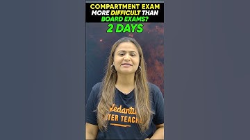 Is Compartment Exam is More Difficult than Boards ? 🤯 Krushi Mam