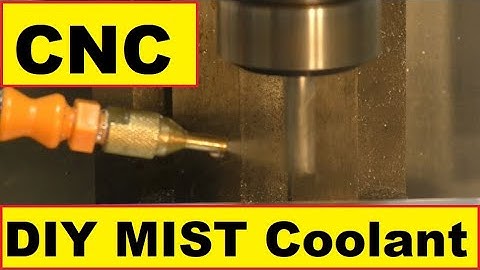 Under $100  DIY CNC Mist Coolant Setup *with air compressor*