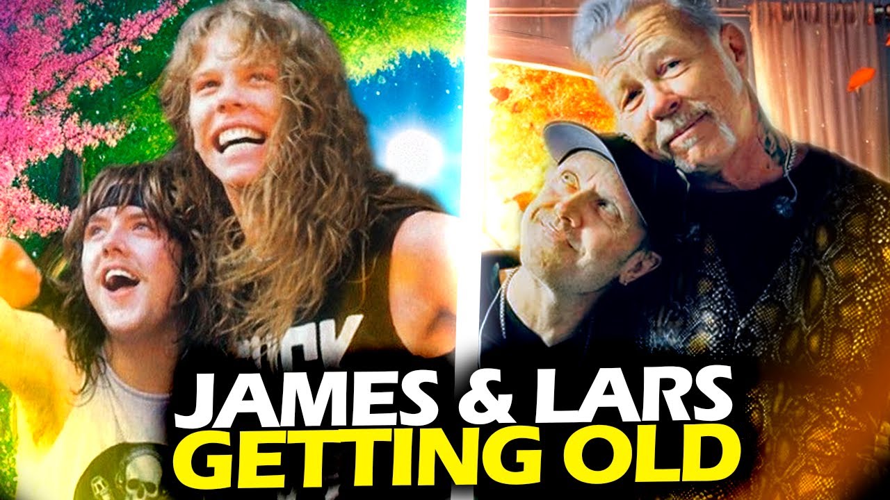 JAMES HETFIELD AND LARS ULRICH COMPLAINING ABOUT GETTING OLD 