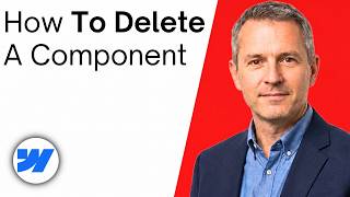 How To Delete A Component In Webflow
